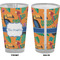 Toucans Pint Glass - Full Color - Front & Back Views
