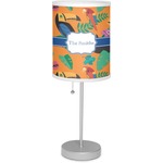 Toucans 7" Drum Lamp with Shade Polyester (Personalized)