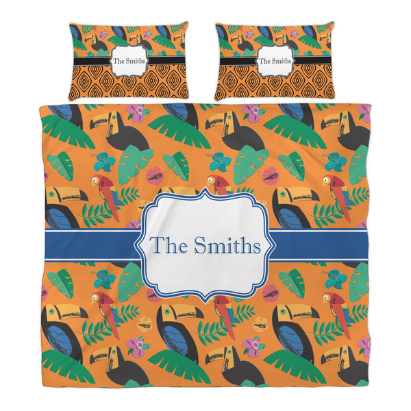 Toucans Duvet Cover Set - King - Alt Approval