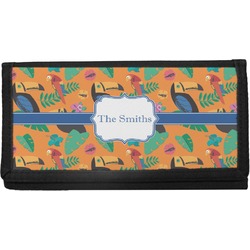 Toucans Canvas Checkbook Cover (Personalized)