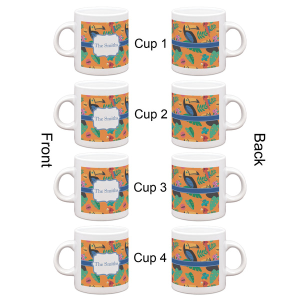Toucans Espresso Cup Set of 4 - Apvl