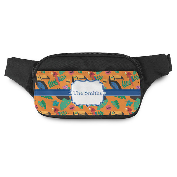 Custom Toucans Fanny Pack - Modern Style (Personalized)