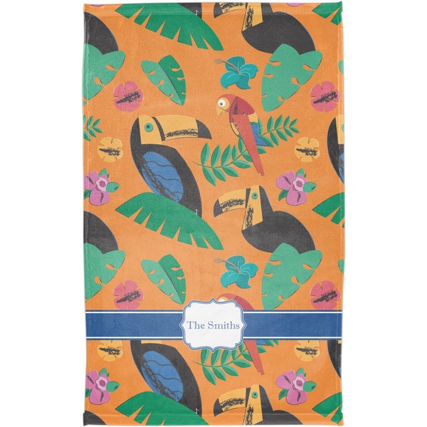 Toucans Finger Tip Towel - Full View