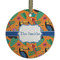 Toucans Frosted Glass Ornament - Round