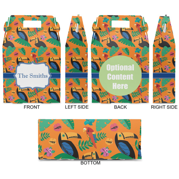 Toucans Gable Favor Box - Approval