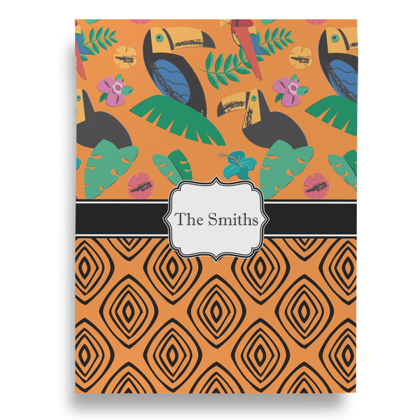 Toucans Garden Flags - Large - Double Sided - BACK