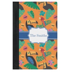 Toucans Genuine Leather Passport Cover (Personalized)