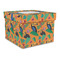 Toucans Gift Boxes with Lid - Canvas Wrapped - Large - Front/Main