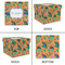 Toucans Gift Boxes with Lid - Canvas Wrapped - Medium - Approval