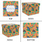 Toucans Gift Boxes with Lid - Canvas Wrapped - Small - Approval