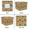Toucans Gift Boxes with Lid - Canvas Wrapped - X-Large - Approval