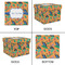 Toucans Gift Boxes with Lid - Canvas Wrapped - XX-Large - Approval
