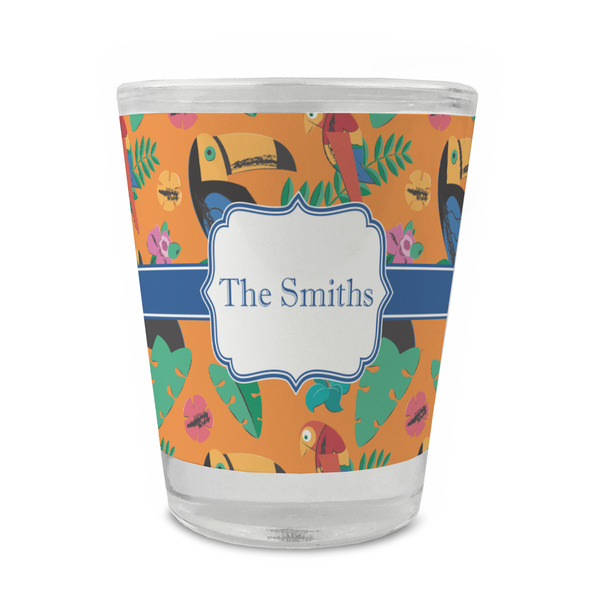 Toucans Glass Shot Glass - Standard - FRONT