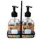 Toucans Glass Soap & Lotion Bottles (Personalized)