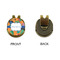 Toucans Golf Ball Hat Clip Marker - Apvl - GOLD