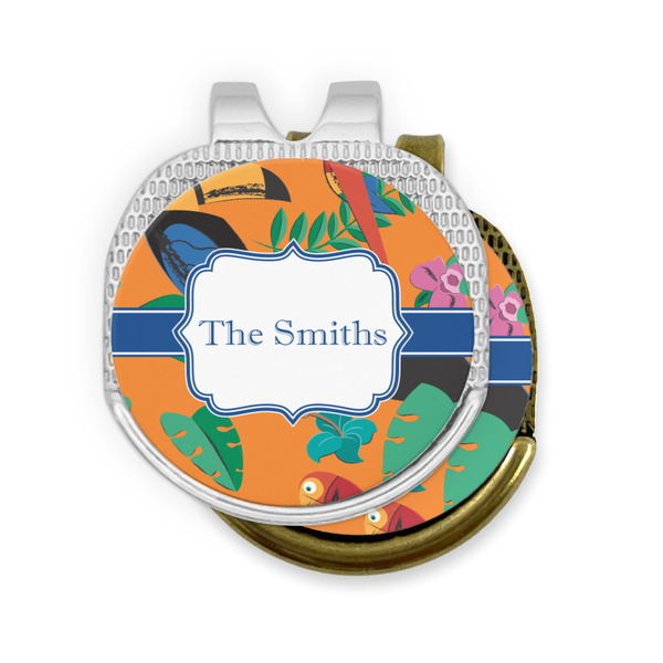 Toucans Golf Ball Marker Hat Clip - PARENT/MAIN