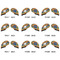 Toucans Golf Club Covers - APPROVAL (set of 9)