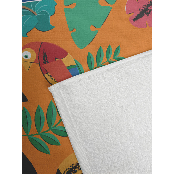Toucans Golf Towel - Detail