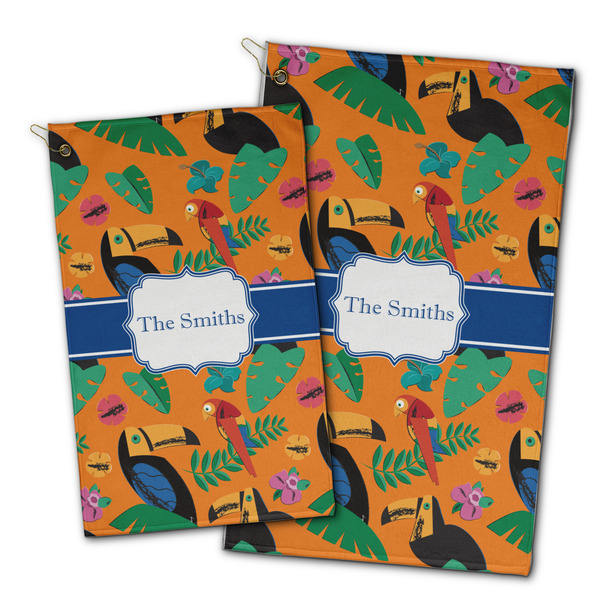 Toucans Golf Towel - PARENT (small and large)