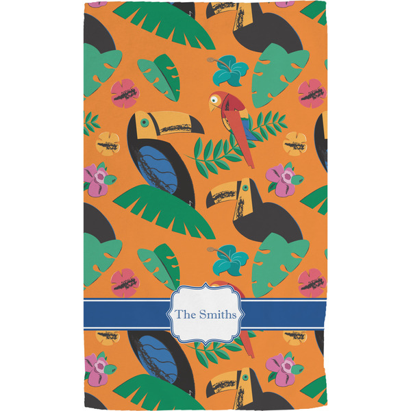 Toucans Hand Towel (Personalized) Full