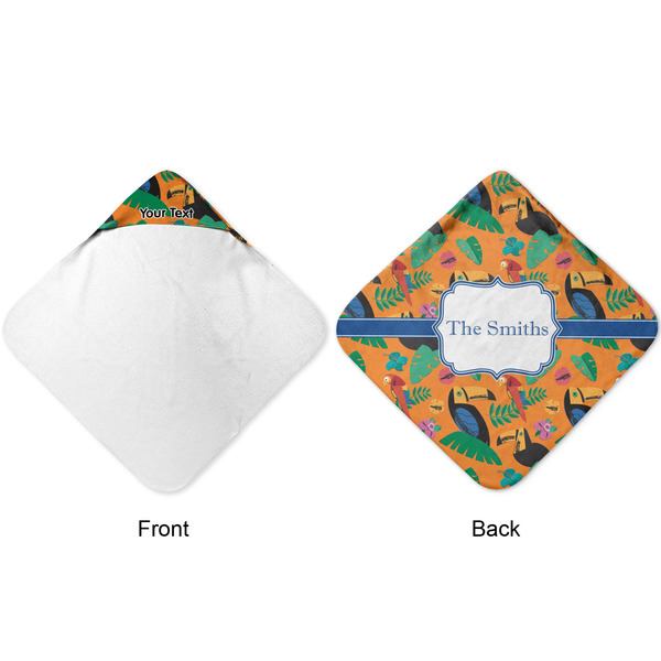 Toucans Hooded Baby Towel- Approval