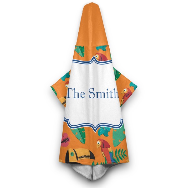 Toucans Hooded Towel - Hanging