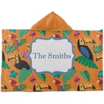 Toucans Kids Hooded Towel (Personalized)