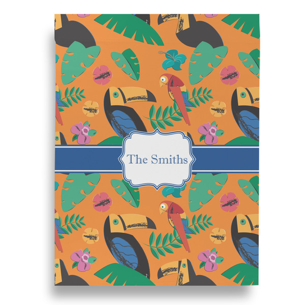 Toucans House Flags - Double Sided - FRONT