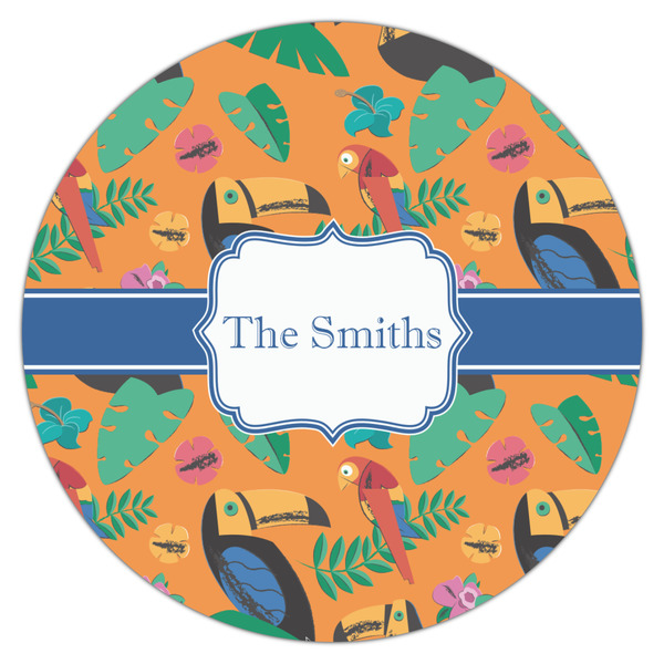 Toucans Icing Circle - Large - Single