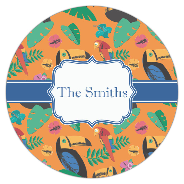 Toucans Icing Circle - Small - Single