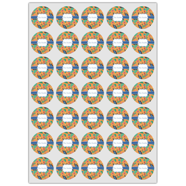 Toucans Icing Circle - XSmall - Set of 35