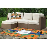 Toucans Indoor / Outdoor Rug - Custom Size w/ Name or Text