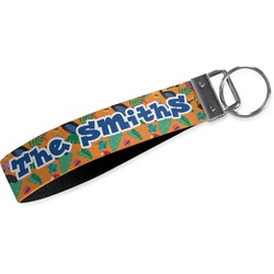 Toucans Webbing Keychain Fob - Large (Personalized)