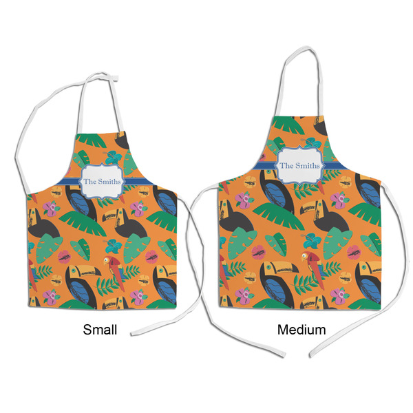 Toucans Kid's Aprons - Comparison