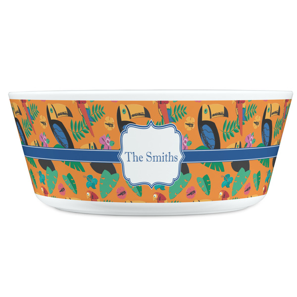 Toucans Kids Bowls - FRONT