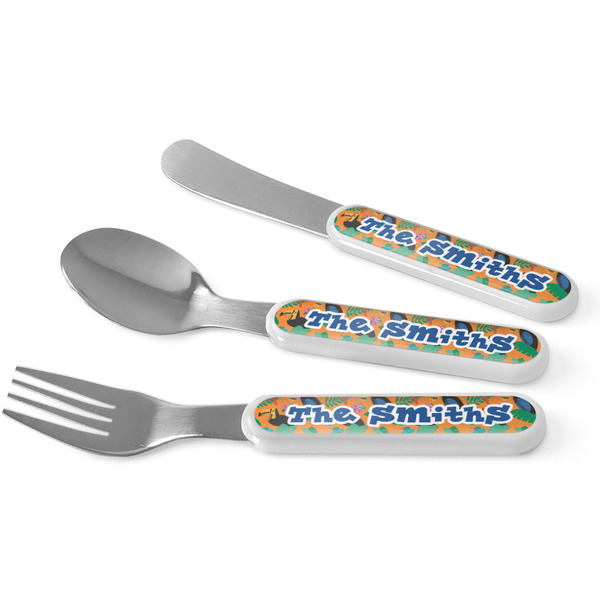 Custom Toucans Kid's Flatware (Personalized)