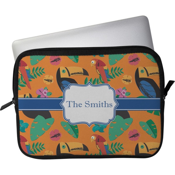 Custom Toucans Laptop Sleeve / Case - 13" (Personalized)