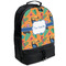 Toucans Large Backpack - Black - Angled View