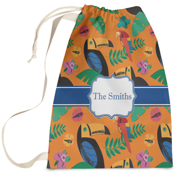 Custom Toucans Laundry Bag (Personalized)