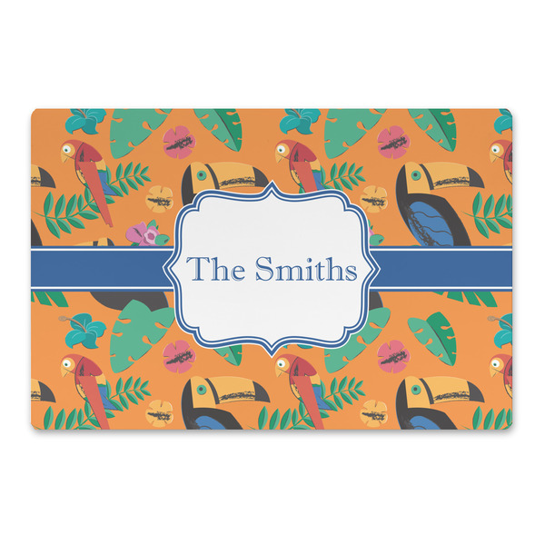 Custom Toucans Large Rectangle Car Magnet (Personalized)
