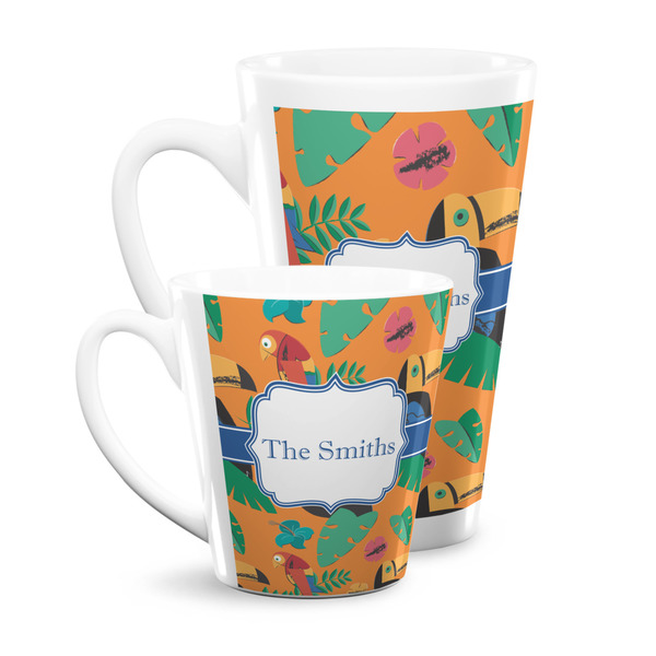 Toucans Latte Mugs Main
