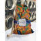Toucans Laundry Bag in Laundromat