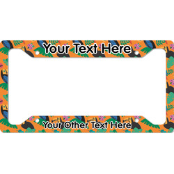 Toucans License Plate Frame - Style A (Personalized)