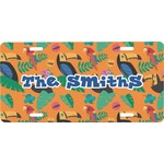 Toucans Front License Plate (Personalized)