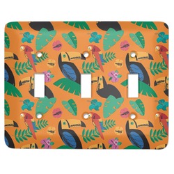 Toucans Light Switch Cover (3 Toggle Plate)
