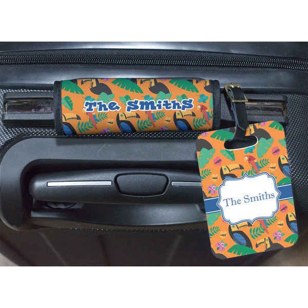 Toucans Luggage Wrap & Tag