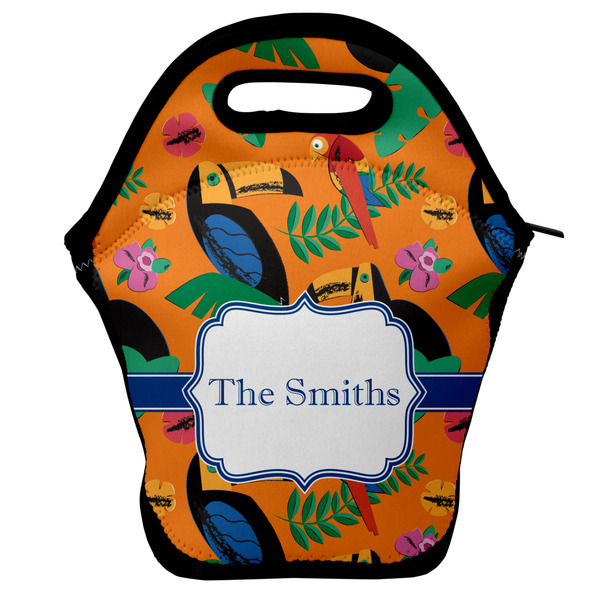 Custom Toucans Lunch Bag w/ Name or Text
