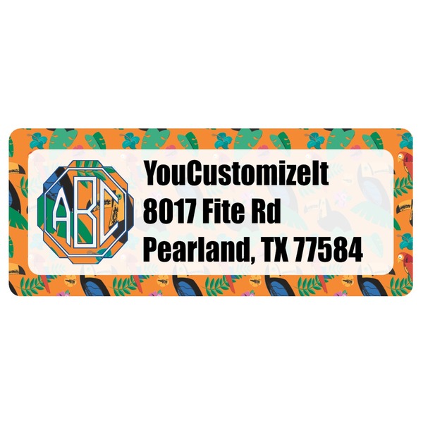 Custom Toucans Return Address Labels (Personalized)