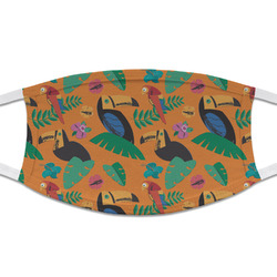 Toucans Cloth Face Mask (T-Shirt Fabric)