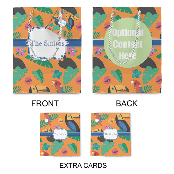 Toucans Medium Gift Bag - Approval